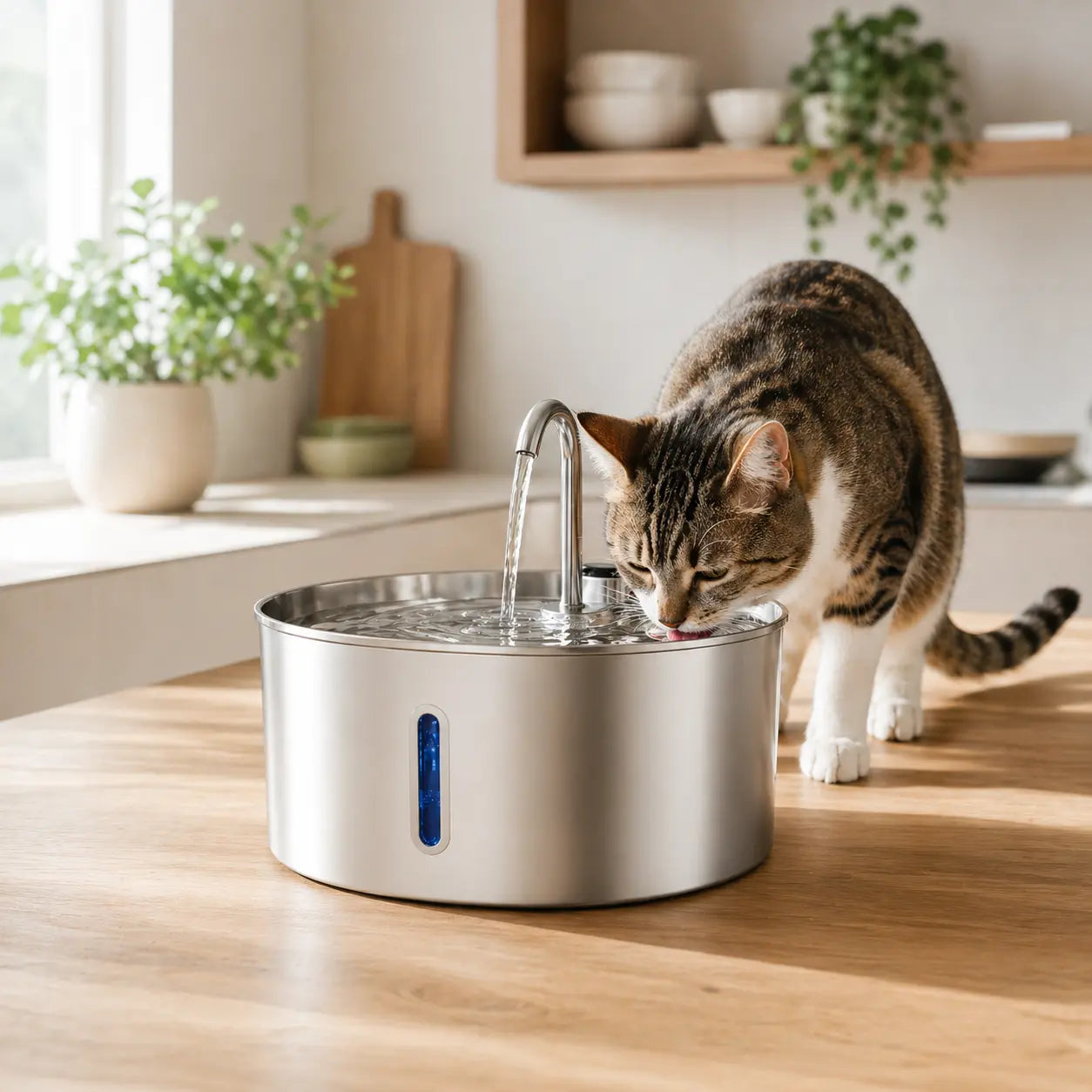 Fontaine à eau en inox