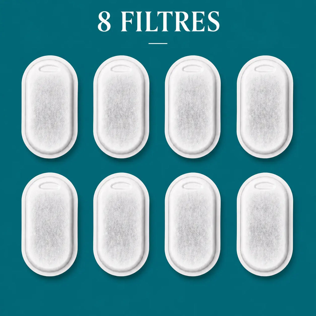 Lot de 8 Filtres de Rechange