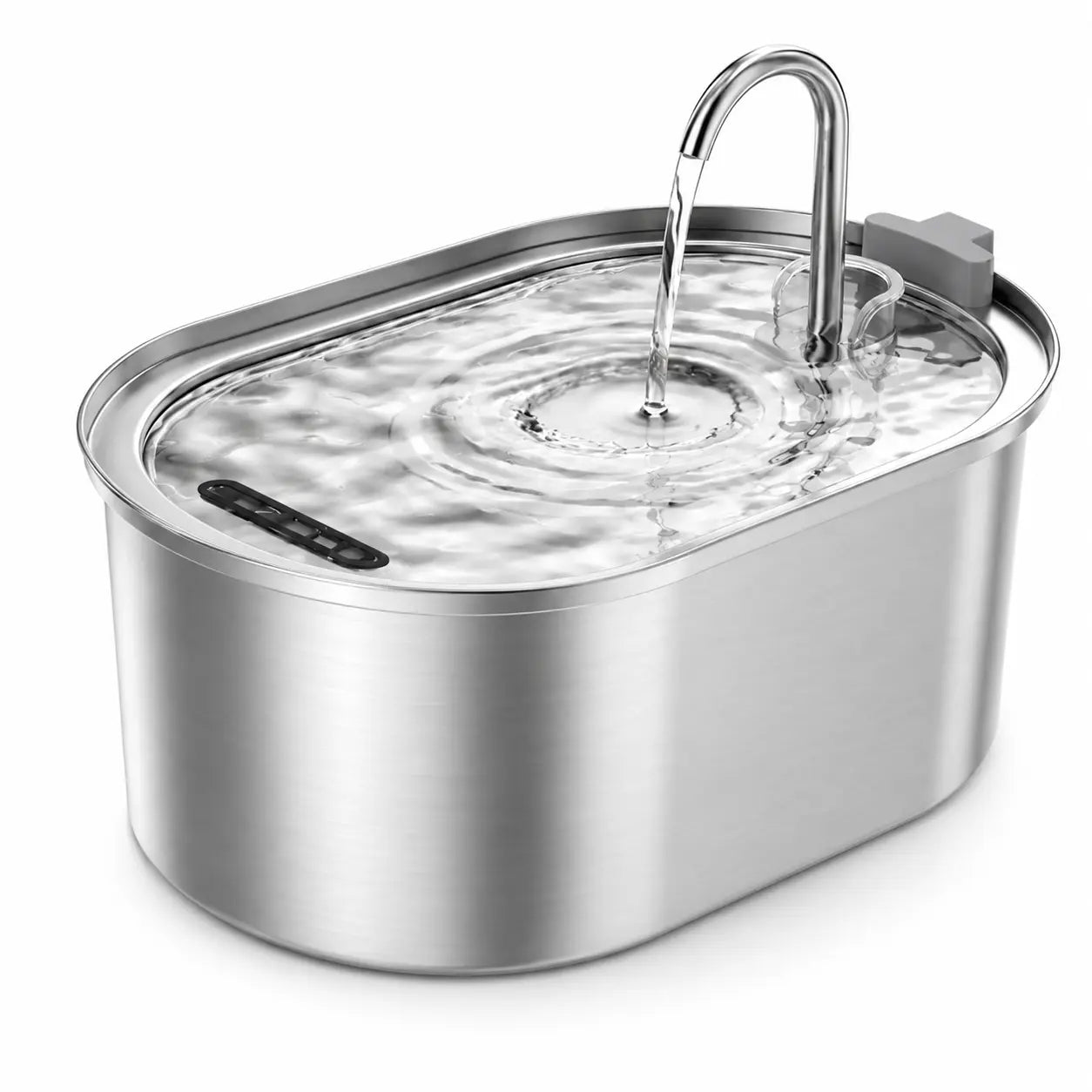 Fontaine à eau chat inox 3.2L – Silencieuse & filtrante
