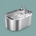 Fontaine à eau chat inox 3.2L – Silencieuse & filtrante