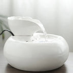 Fontaine à eau en céramique pour chat
