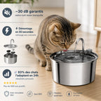 Fontaine Chat Silencieuse 3.2L simple