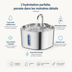 Fontaine Inox 2.2L Chat